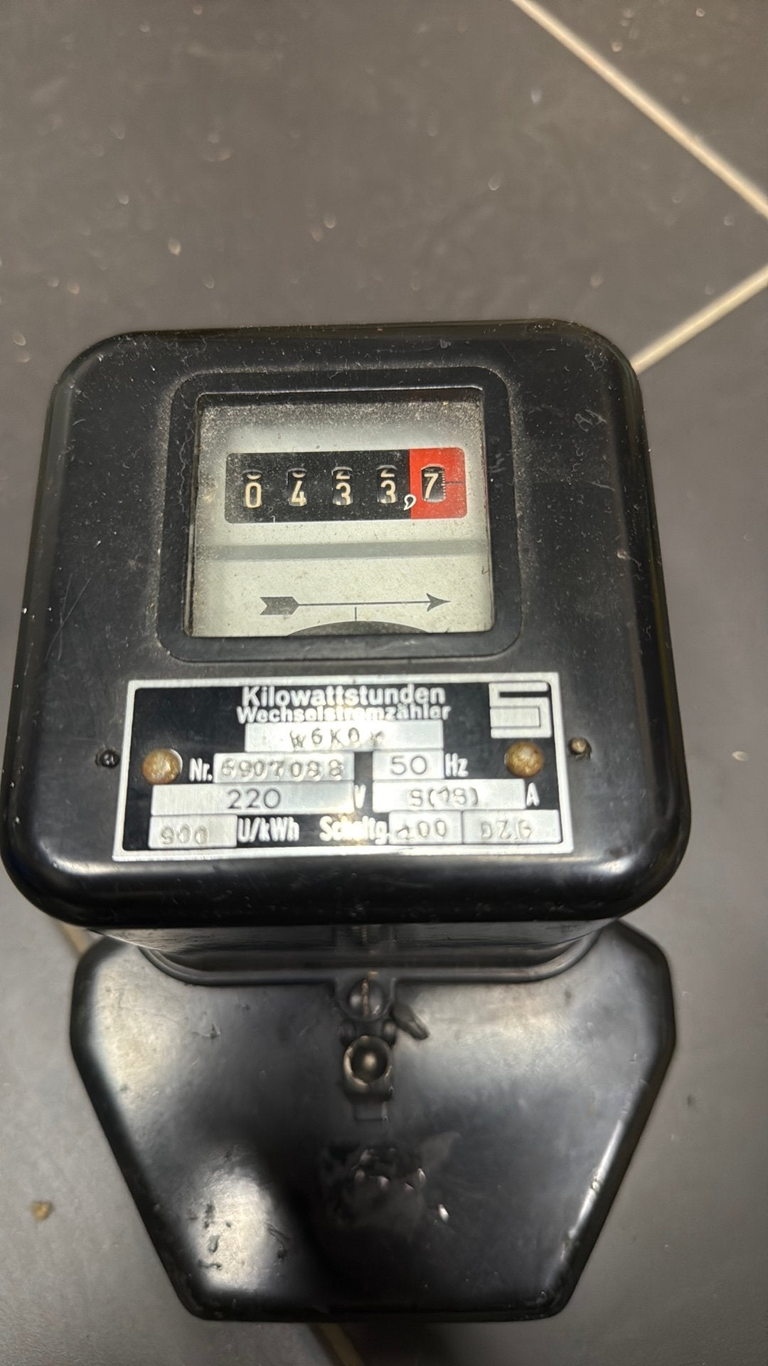 Elektriciteitsmeter, Doe-het-zelf en Bouw, Meetapparatuur, Ophalen, Gebruikt