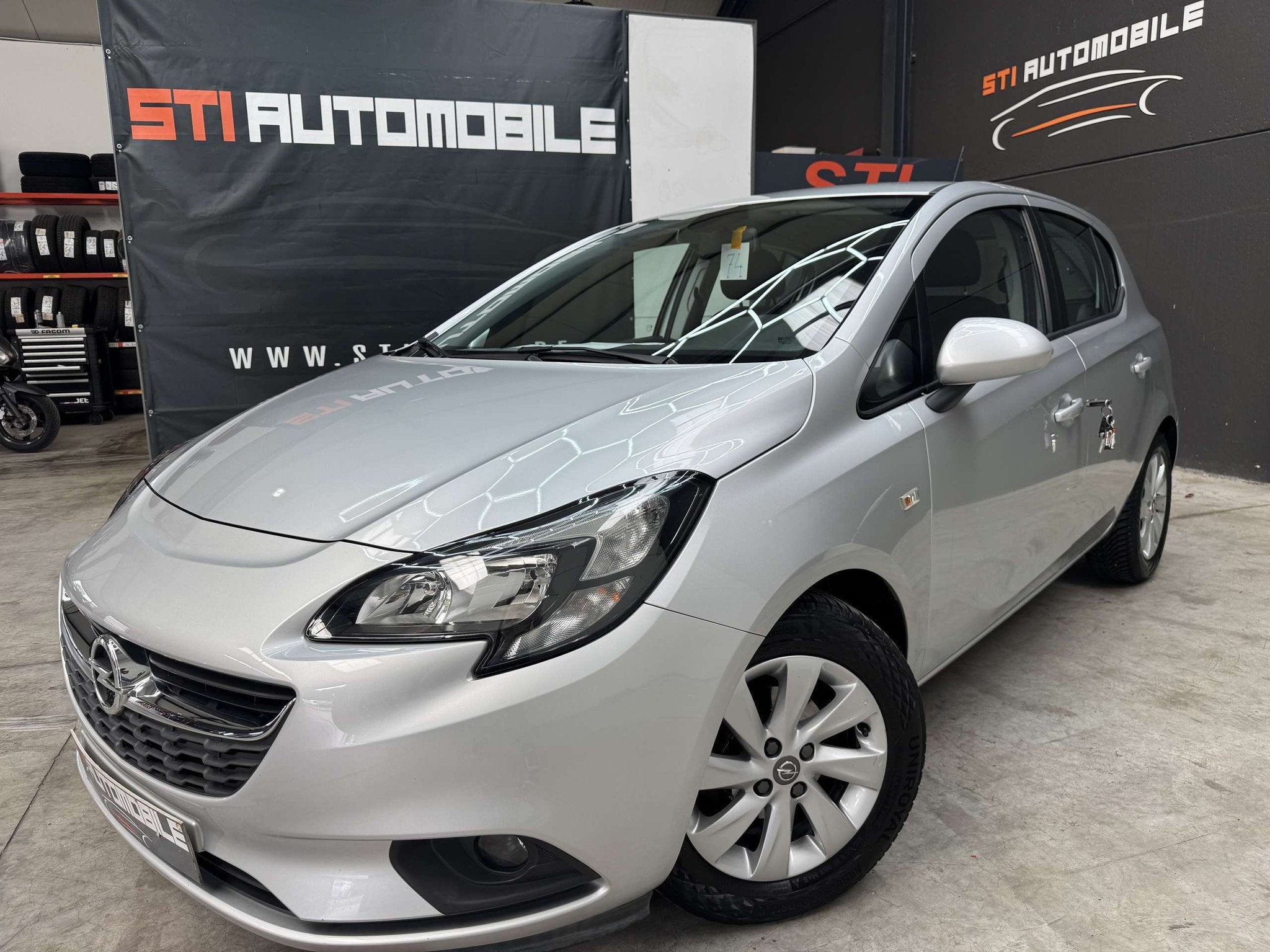 Opel Corsa * GARANTIE 12 MOIS * (automatique), Autos, Argent ou Gris, Achat, 90 ch, Euro 6