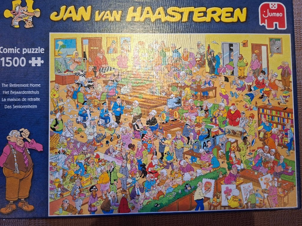 Van Haasteren puzzel, Hobby en Vrije tijd, Ophalen, 500 t/m 1500 stukjes, Zo goed als nieuw, Legpuzzel