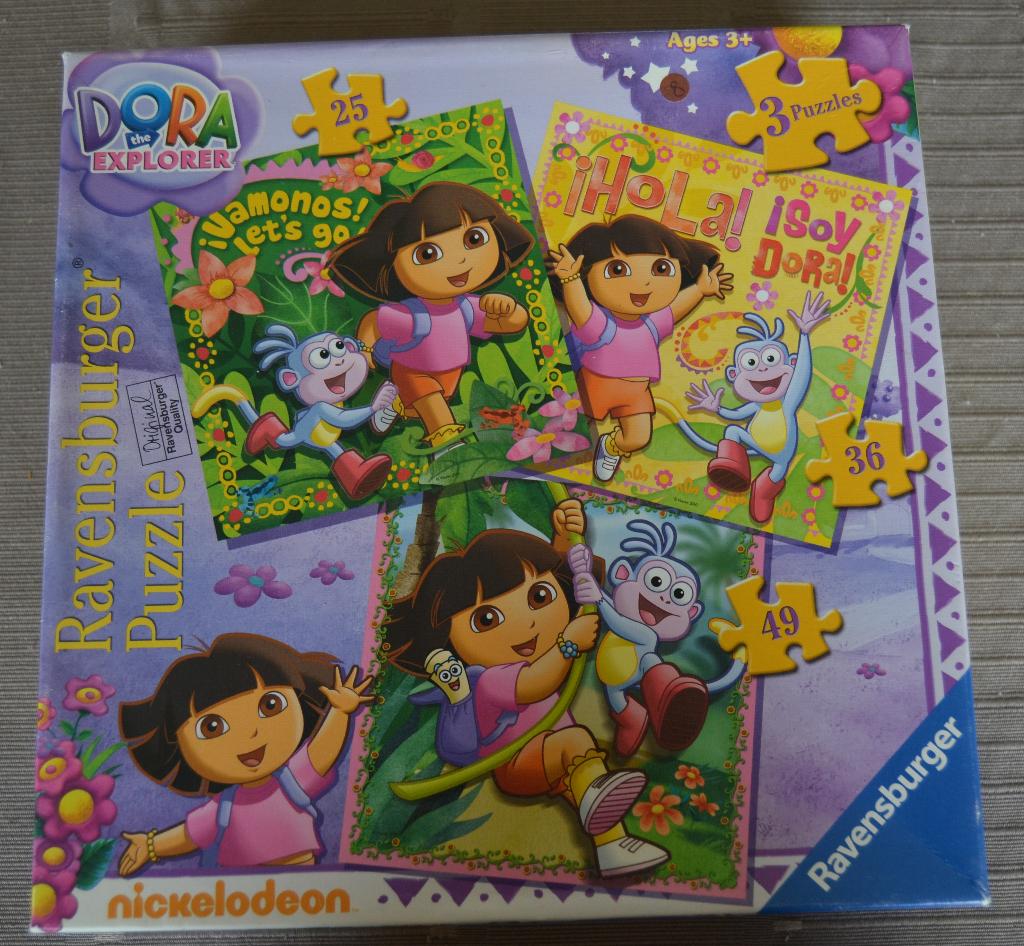 Puzzels Dora, Enfants & Bébés, Jouets | Puzzles pour enfants, Enlèvement ou Envoi, 10 à 50 pièces, Comme neuf, 4 à 6 ans