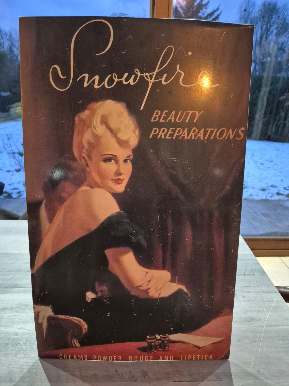 Panneau publicitaire Snowfire, Enlèvement ou Envoi, Panneau publicitaire