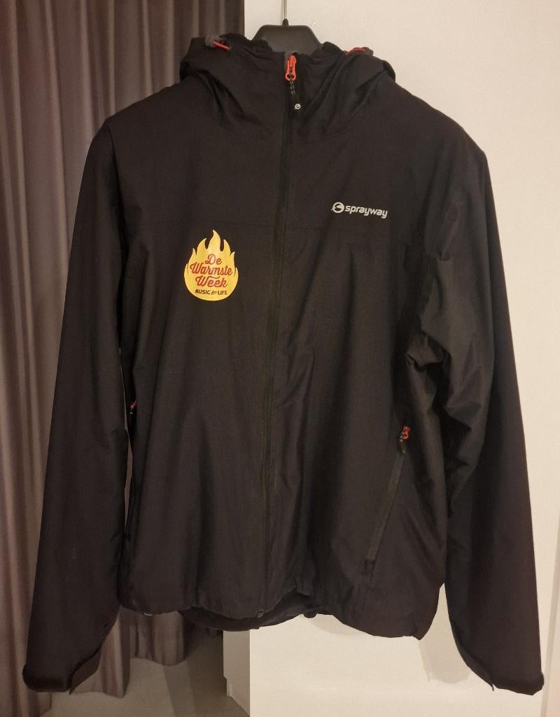 Warme Winter Jas, Ophalen, Zo goed als nieuw, Maat 38/40 (M), Zwart