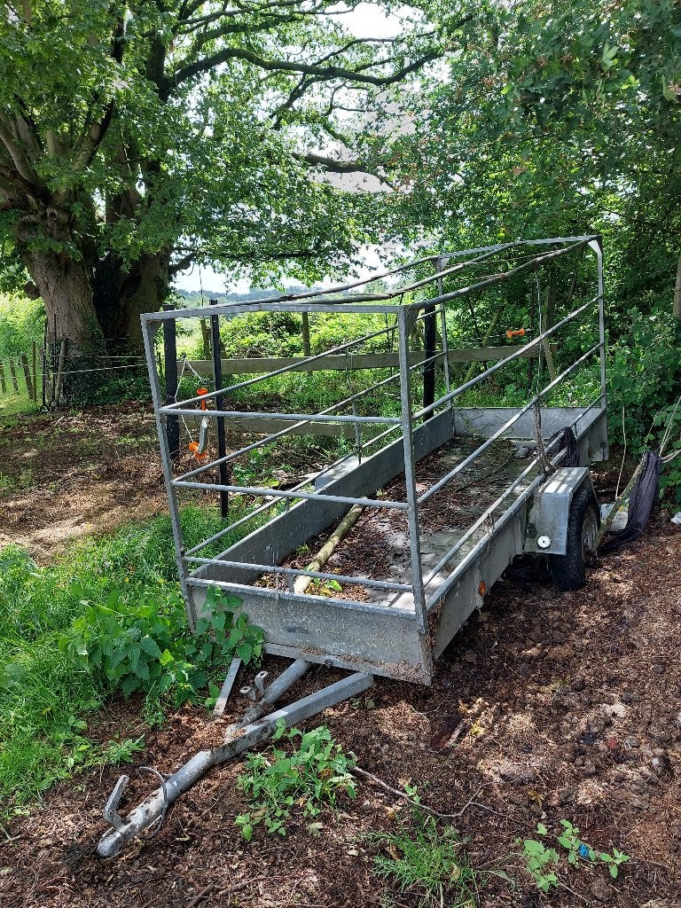 aanhangwagen, Ophalen, Gebruikt
