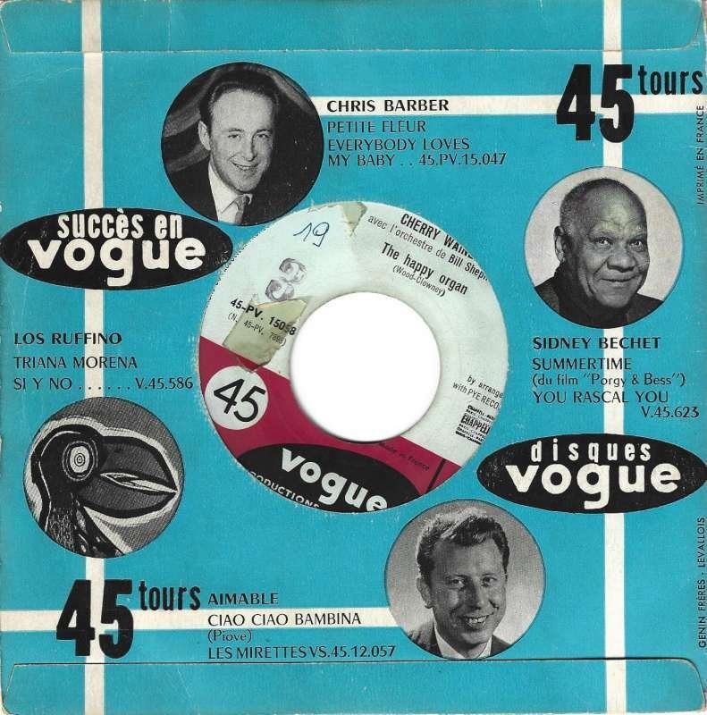 single Cherry Wainer - The happy organ, Enlèvement ou Envoi, 7 inch, Comme neuf, Pop