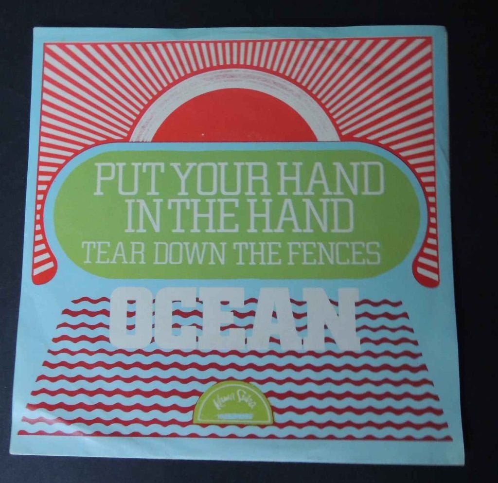 Ocean: "Put your hand in the hand (vinyl single 45T/7") 1971, Enlèvement ou Envoi, 7 inch, Utilisé, Pop