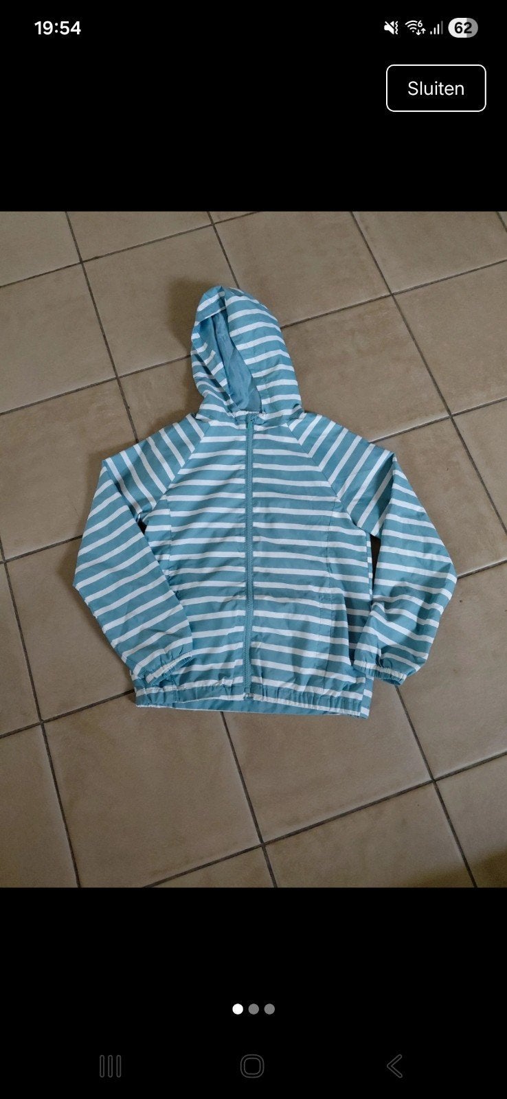 Coupe-vent imperméable Kiabi 12 ans, Kiabi, Garçon ou Fille, Enlèvement ou Envoi, Comme neuf