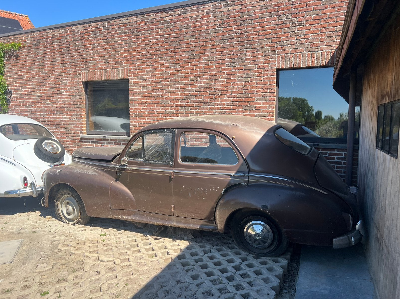 Peugeot 203 oldtimer project, onderdelen of decoratie, Auto-onderdelen, Ophalen, Peugeot