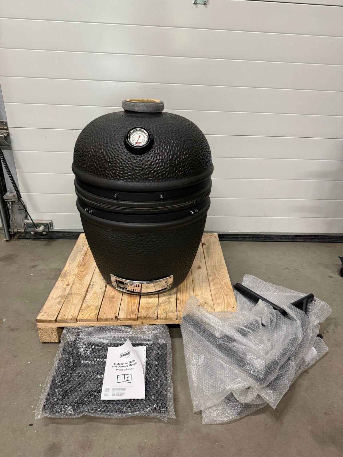 Grill Guru Prime Matte Black Large nieuw, Ophalen, Met accessoires, Nieuw, Grill Guru