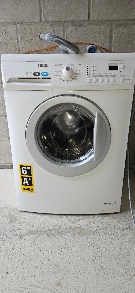 Wasmachine zanussi 6kg, Elektronische apparatuur, Wasmachines, Ophalen, Gebruikt