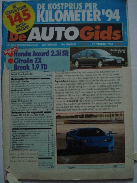 AutoGids 375, Livres, Autos | Brochures & Magazines, Envoi, Utilisé, Général