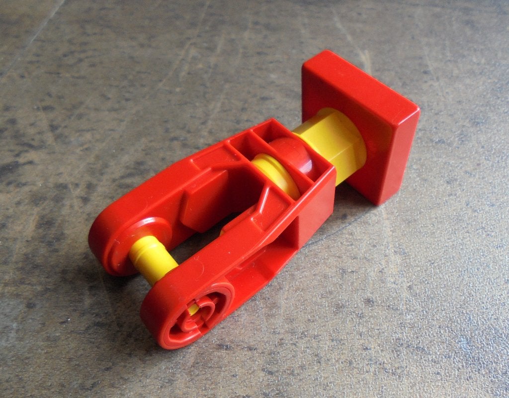 Lego Duplo Toolo Arm Turning with Screw End (zie foto's), Kinderen en Baby's, Speelgoed | Duplo en Lego, Gebruikt, Ophalen of Verzenden