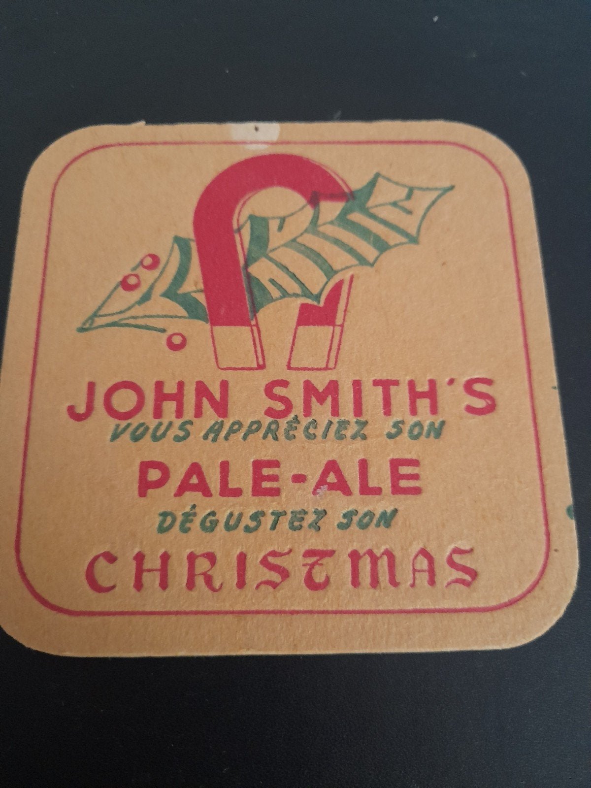 bierviltje  john smith's pale ale, Ophalen of Verzenden