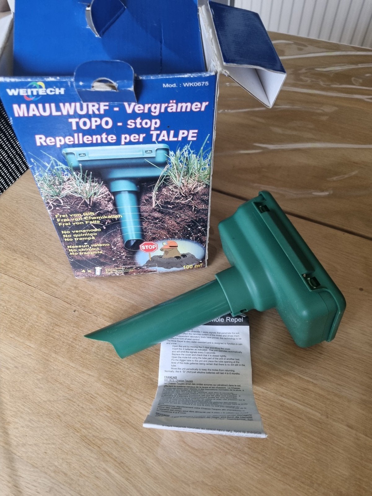 Chasse Taupes, Jardin & Terrasse, Enlèvement