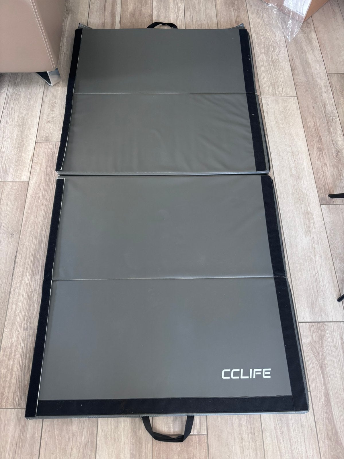 Matelas de sport pliable rembourré 200x99x5 cm, Sports & Fitness, Enlèvement, Comme neuf