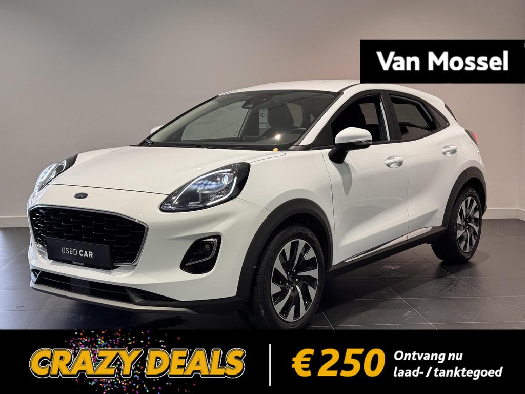 Ford Puma Titanium|Wireless Charging|Carplay|Winterpack, Auto's, Stof, Euro 6, Wit, 665 kg