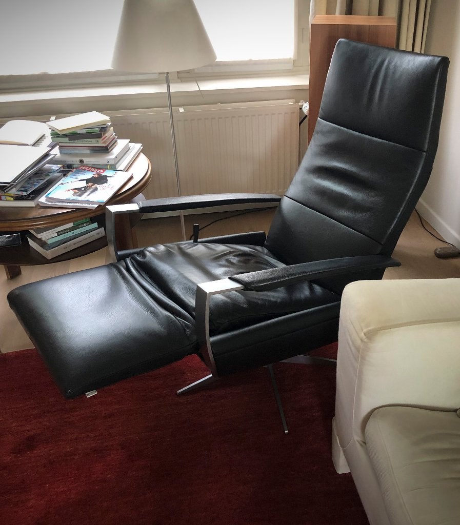 JORI Idaho relaxfauteuil, Huis en Inrichting, Ophalen, 75 tot 100 cm, Zo goed als nieuw, Leer