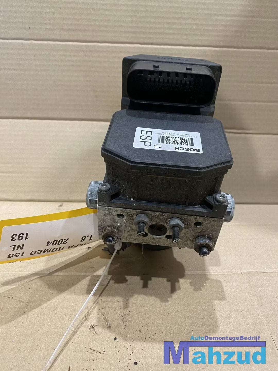 ALFA ROMEO 156 1.8 ABS POMP 2000, Dpofca@stellantis.com, Stellantis Europe S.p.A., Utilisé, Alfa Romeo