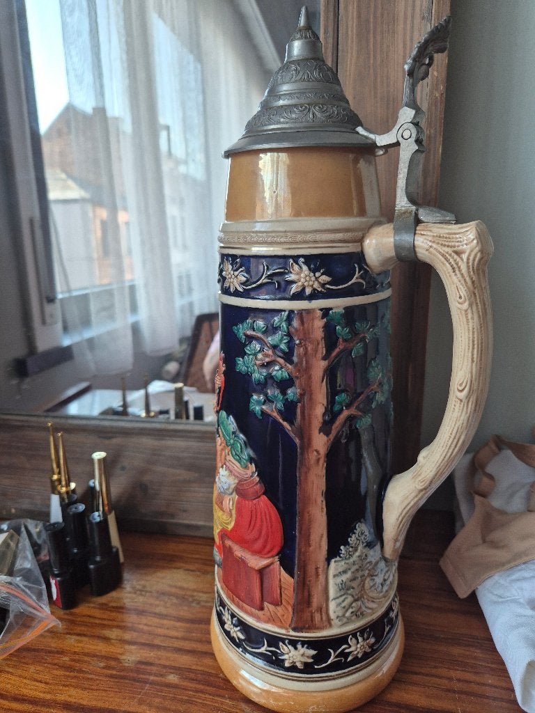 Vintage bierpull, Verzamelen, Ophalen of Verzenden, Gebruikt, Pul(len), Overige merken