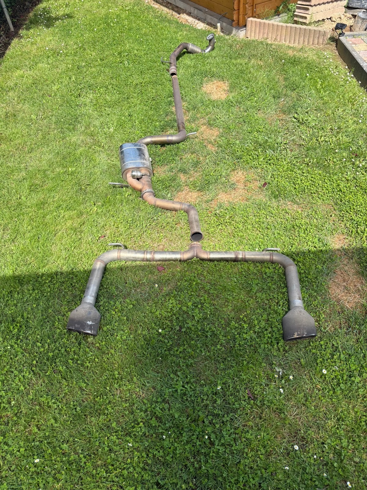 downpipe/ open uitlaat met kleppen, Ophalen, Audi
