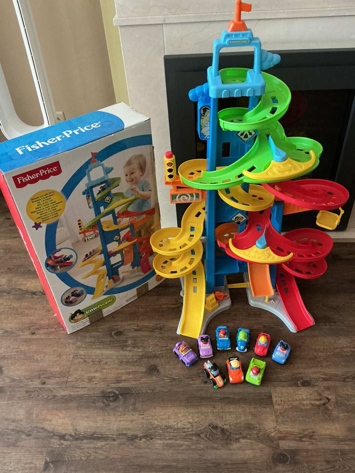 Racebaan - vanaf 18 maanden - prima staat, Kinderen en Baby's, Speelgoed | Fisher-Price, Ophalen, Zo goed als nieuw