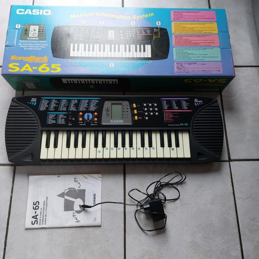 keyboard casio SA-65 vintage, Musique & Instruments, Enlèvement, Utilisé, Casio