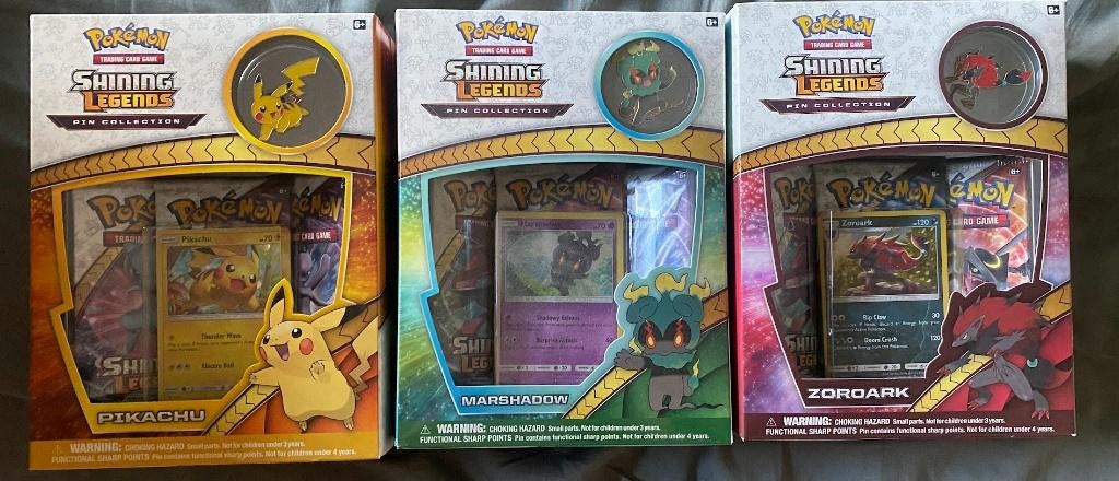 Sealed Pokémon TCG collectie – Hidden Fates, Shining Legends, Ophalen, Nieuw, Overige typen