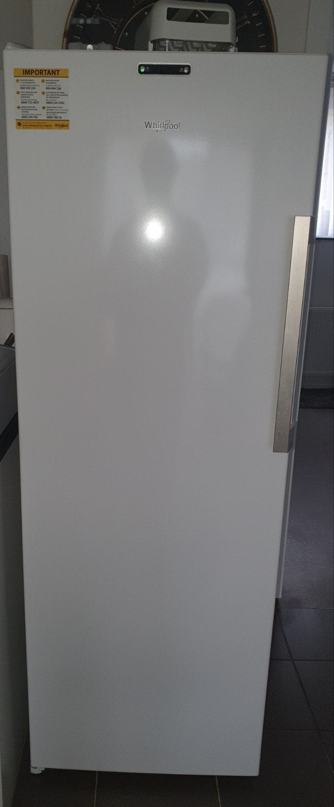 ️ Congélateur Whirlpool à vendre - très bon état, Electroménager, Enlèvement, Comme neuf, Autoportant