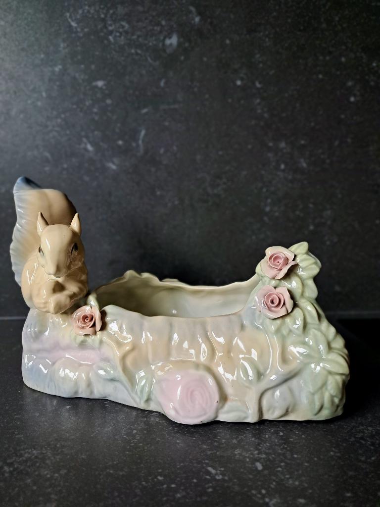 Michuel Requena porcelanas - Eekhoorn - Porcelein, Enlèvement ou Envoi, Utilisé, Animal