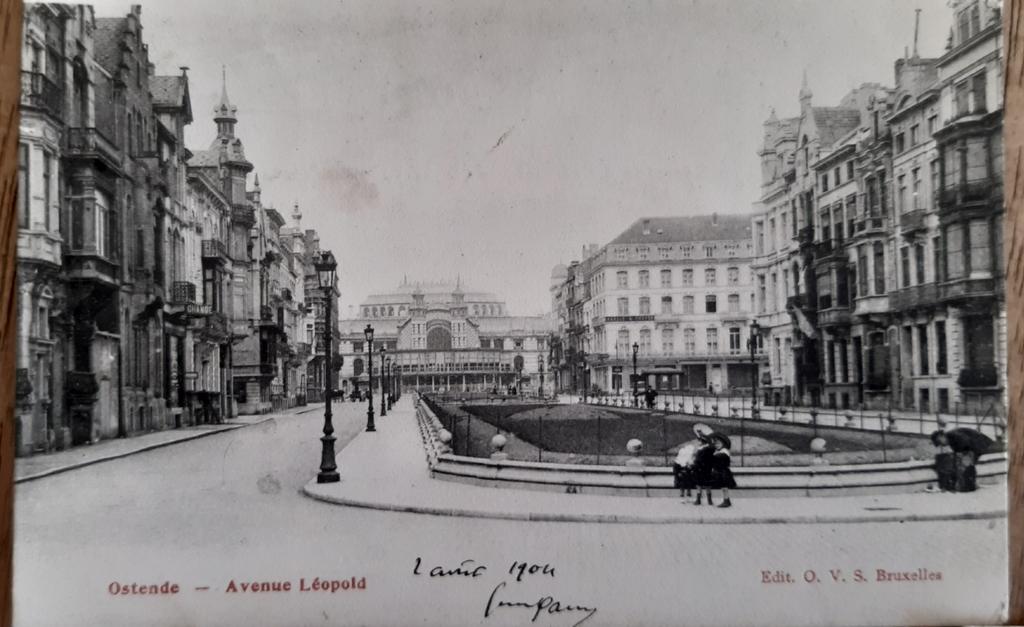 Oostende OSTENDE avenue LEOPOLD LAAN 1903, Ophalen of Verzenden