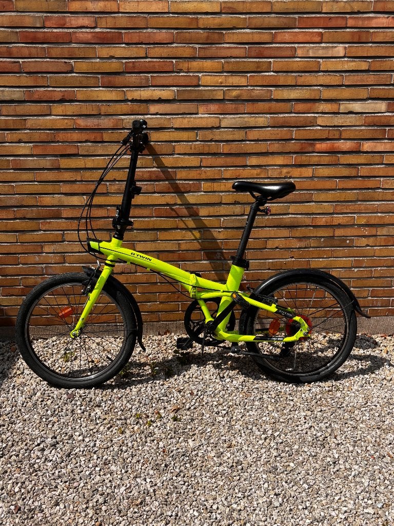 Plooi fiets, Fietsen en Brommers, Fietsen | Vouwfietsen, Gebruikt, Velgrem, Totaal opvouwbaar, Ophalen