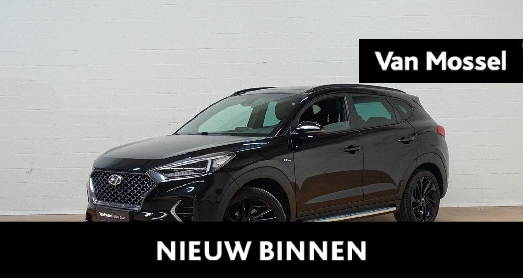 Hyundai Tucson 1.6 T-GDI 130kW DCT-7 Shine N-LINE, Auto's, Gebruikt, 4 cilinders, 1600 cc, Zwart