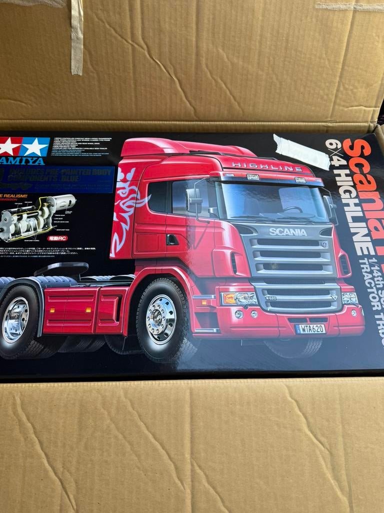 Scania, Hobby en Vrije tijd, Modelbouw | Auto's en Voertuigen, Ophalen, Zo goed als nieuw