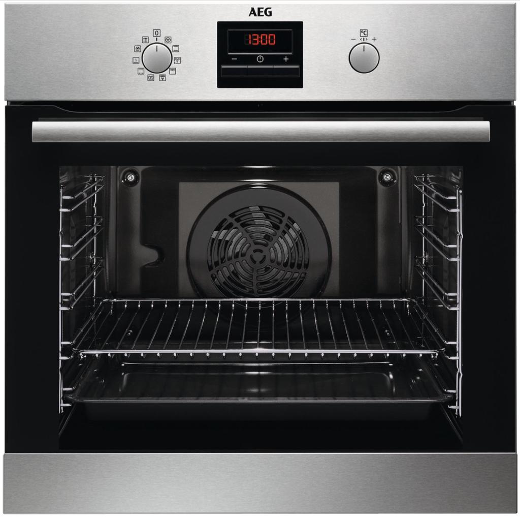 Oven AEG BPS33102ZM, Oven, Hete lucht, Zo goed als nieuw, Inbouw