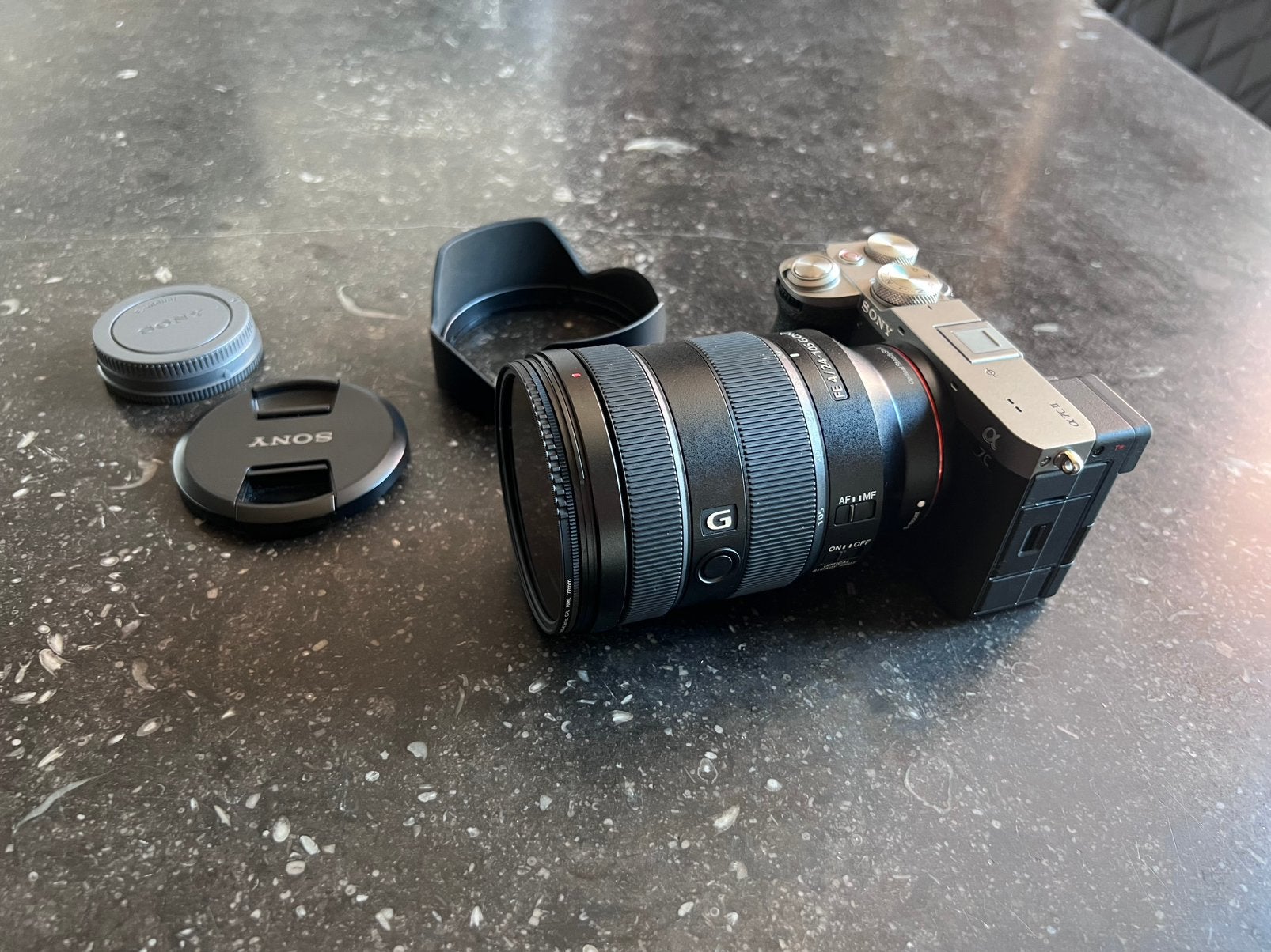 Sony A7C II + 24-105, Zo goed als nieuw, Compactcamera, Sony, GPS
