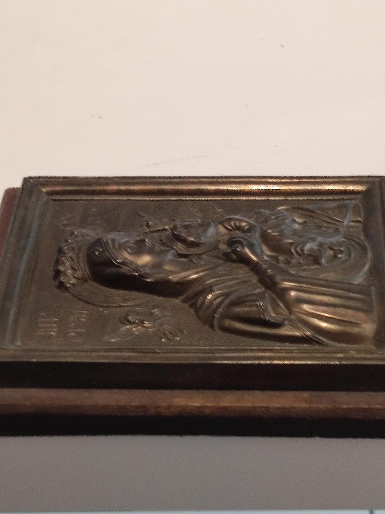 Plaque d'icône orthodoxe russe, Antiquités & Art, Enlèvement