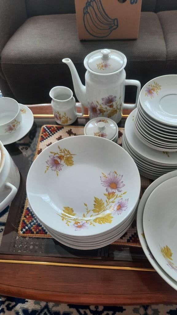 Servies, Ophalen