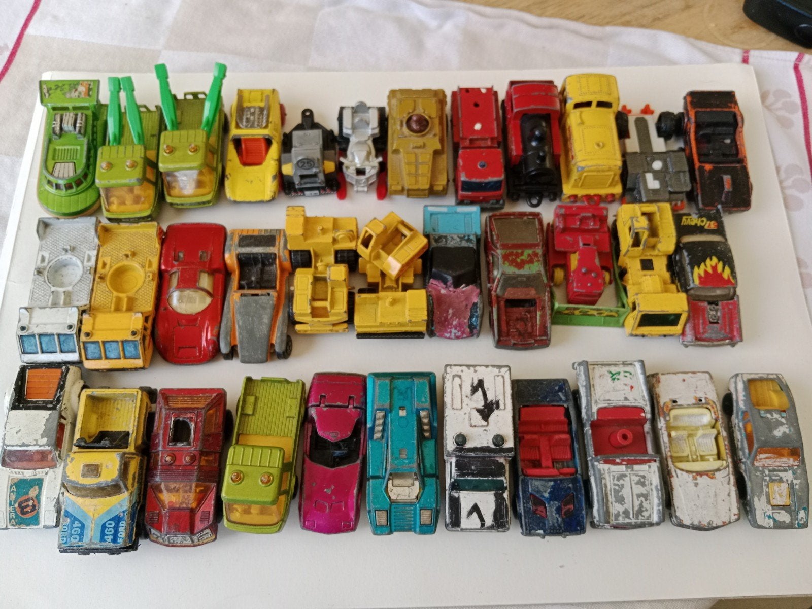 lot Matchbox, Hobby en Vrije tijd, Ophalen of Verzenden, Gebruikt, Auto, Matchbox