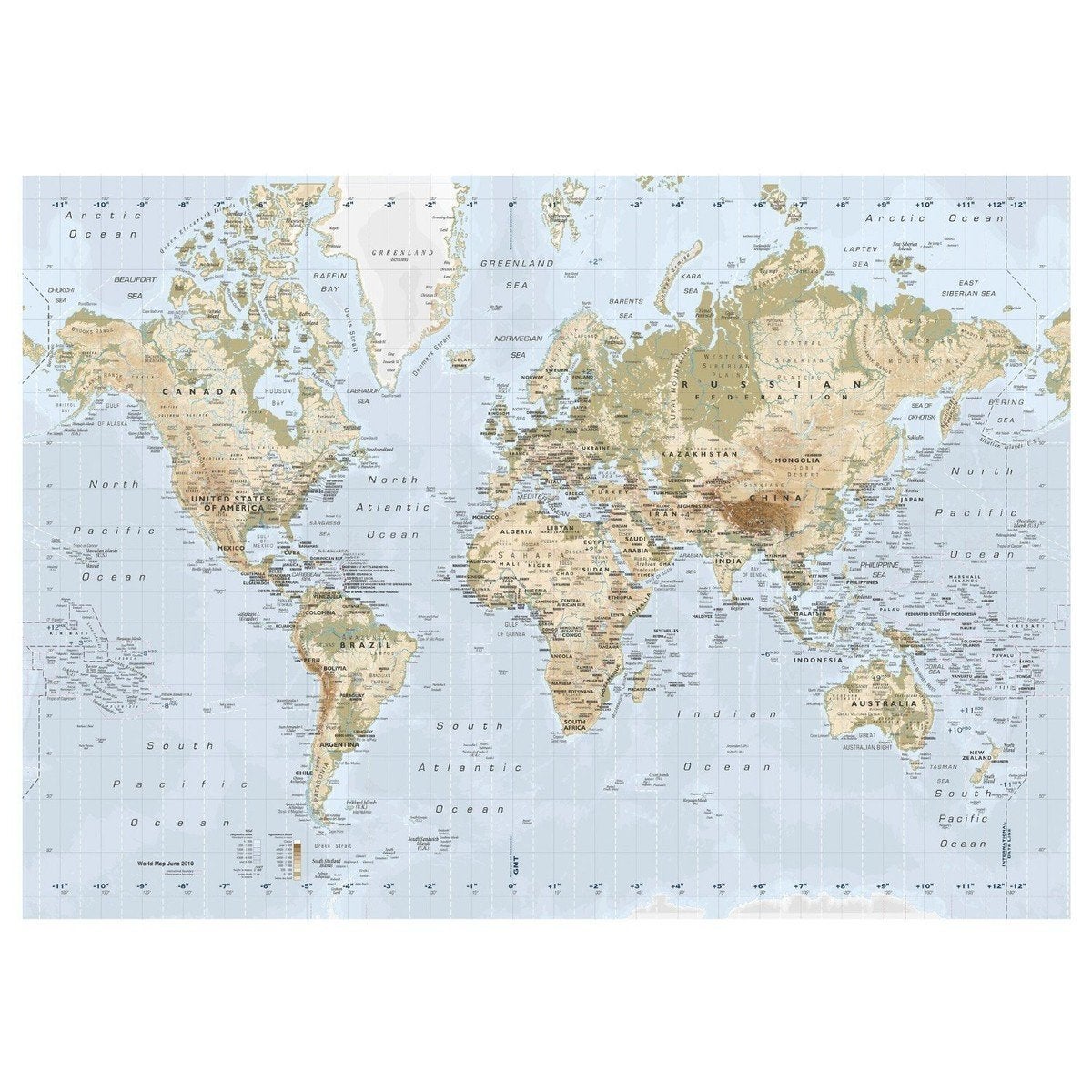 Mappemonde IKEA, Maison & Meubles, Enlèvement, Comme neuf, Autres types