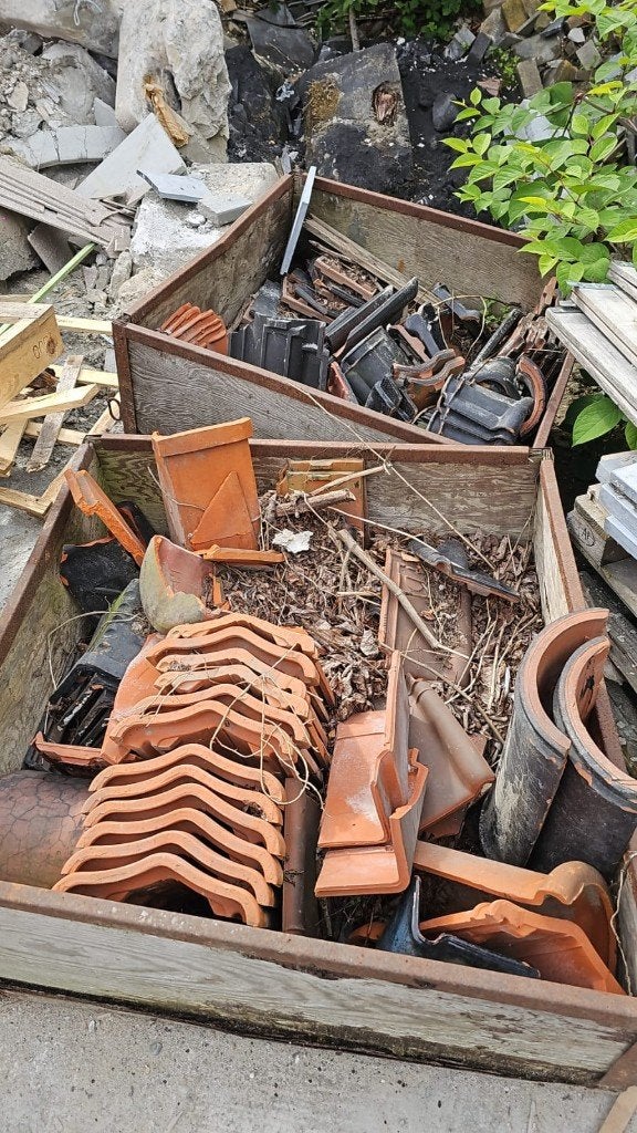 Oude Dakpannen Overschot, Doe-het-zelf en Bouw, Ophalen, Nieuw, Dakpannen