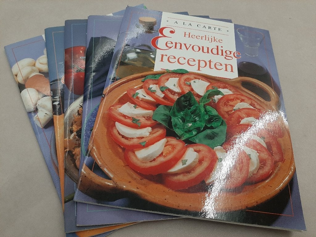 5 Boekjes, Boeken, Kookboeken, Ophalen, Zo goed als nieuw, Varia, Overige gebieden