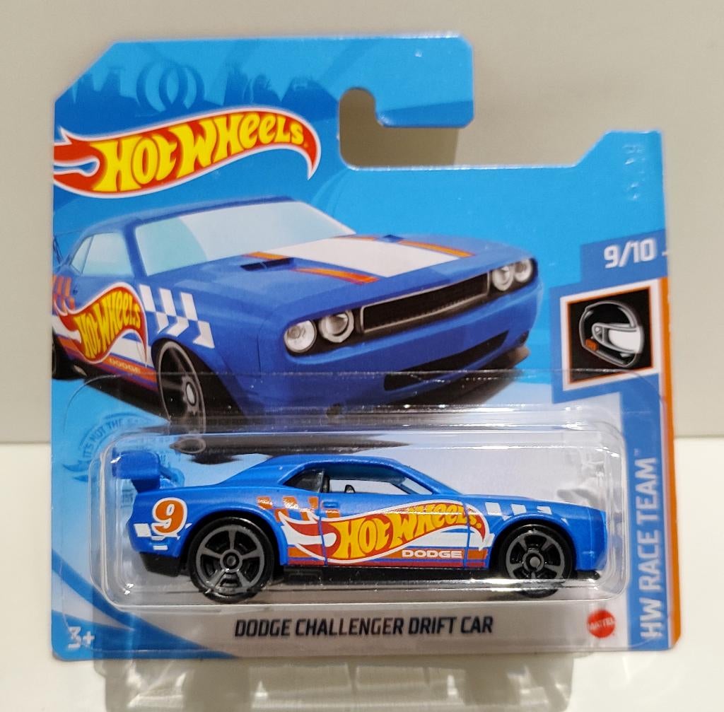 Hot Wheels Dodge Challenger Drift Car Race Team (2021), Hobby en Vrije tijd, Modelauto's | Overige schalen, Ophalen of Verzenden