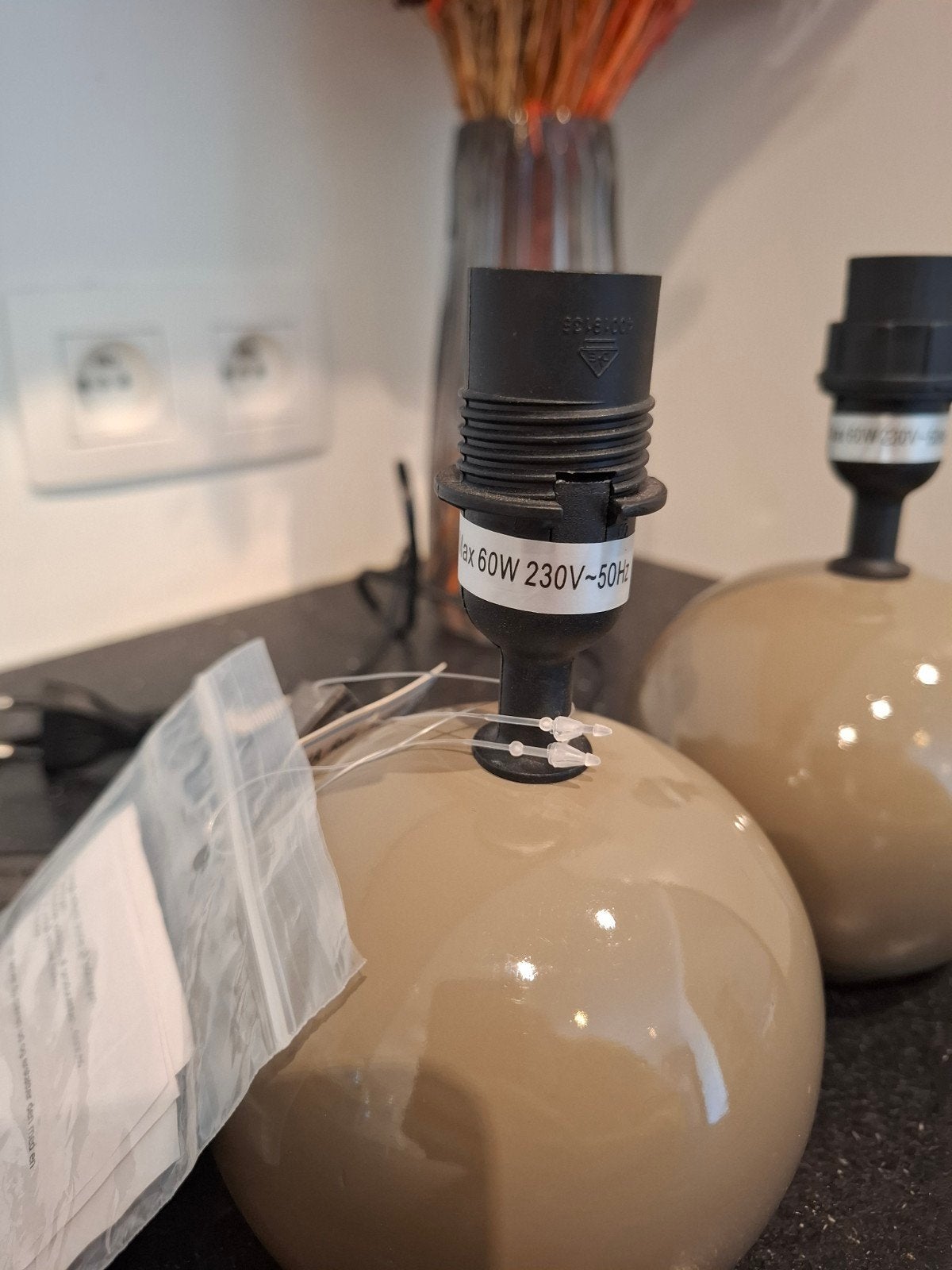Sokkel lamp Absolute chic, Huis en Inrichting, Ophalen