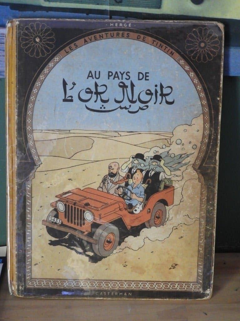 EO Tintin au Pays de l'Or Noir, Livres, Une BD, Enlèvement ou Envoi, Utilisé, HERGE
