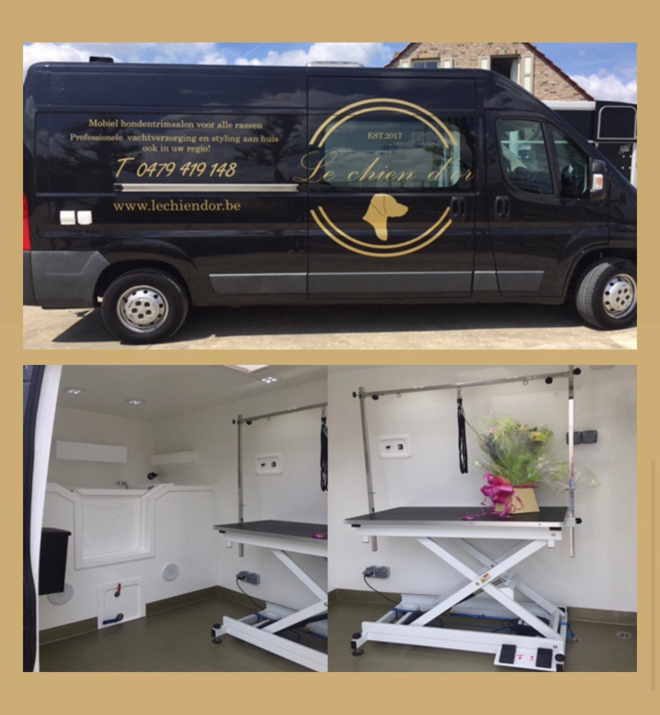 Mobiel trimsalon