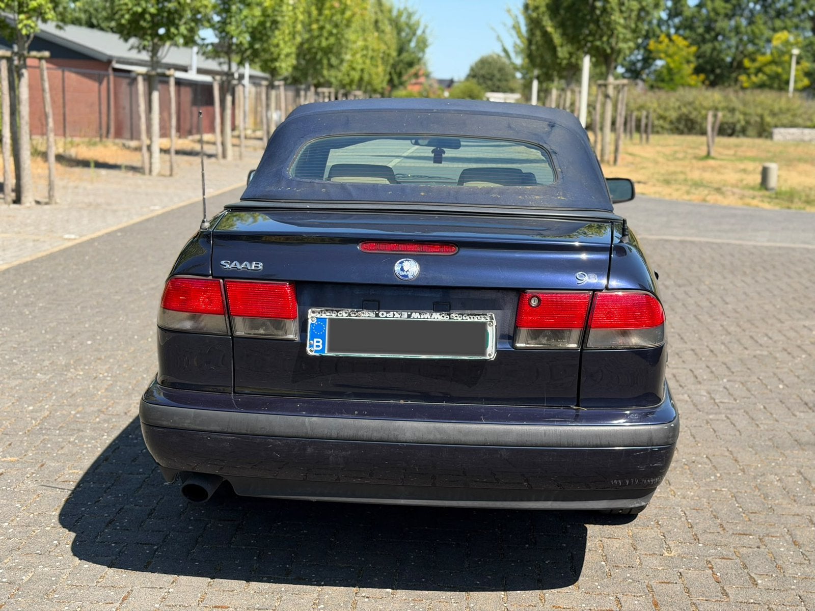 Saab 9-3 2.0 Benzine 150Pk! Bj2003* Cabrio! 318.000KM's!, Auto's, Cabriolet, Bedrijf, Handgeschakeld, Te koop