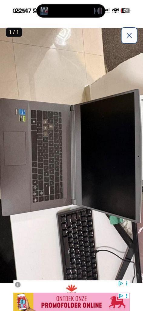 Gaming Laptop, Computers en Software, Desktop Pc's, Ophalen, Zo goed als nieuw, Gaming