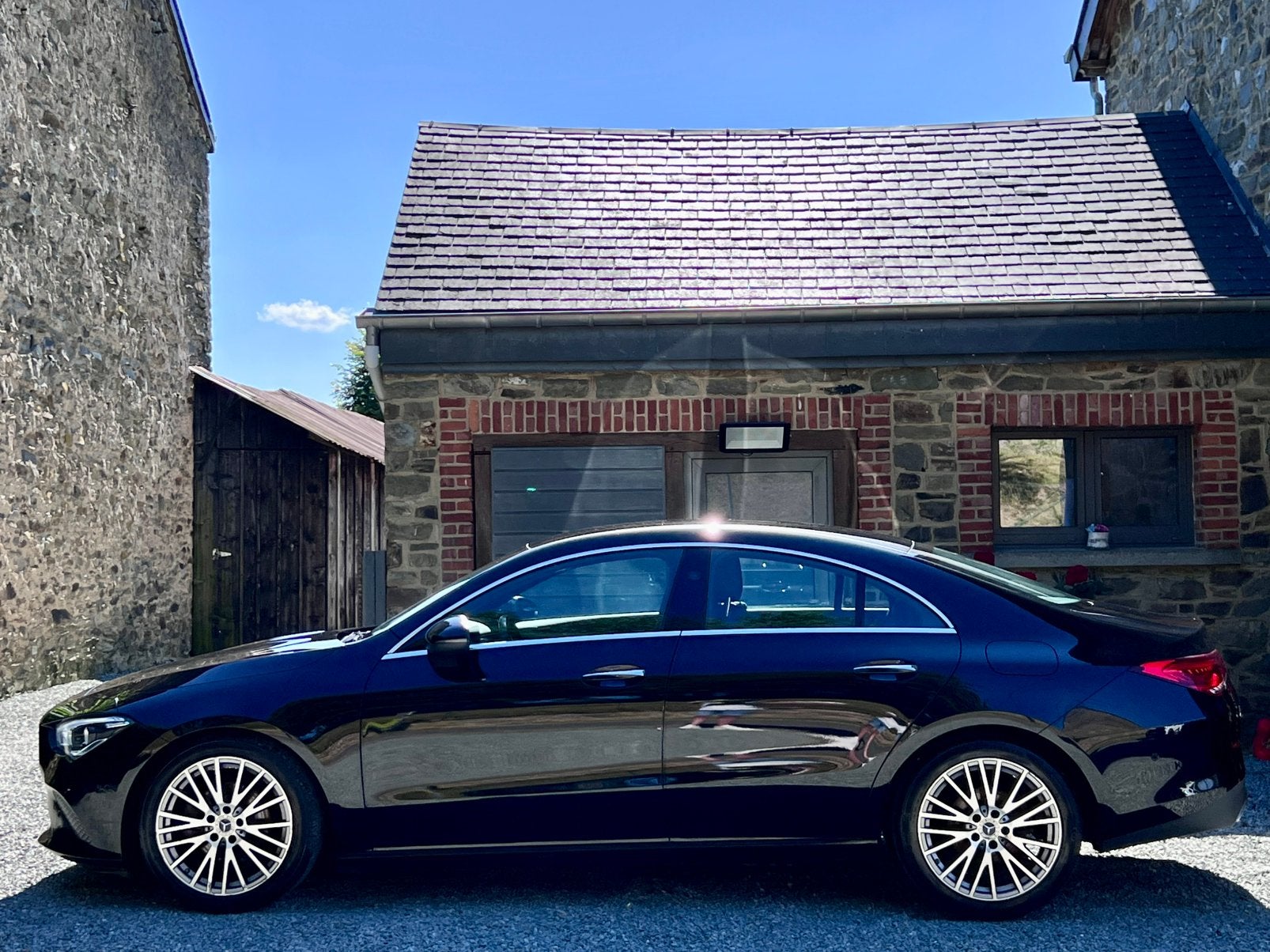 Mercedes CLA 180 CDI, Auto's, Automaat, Zwart, Bedrijf, Dealer onderhouden