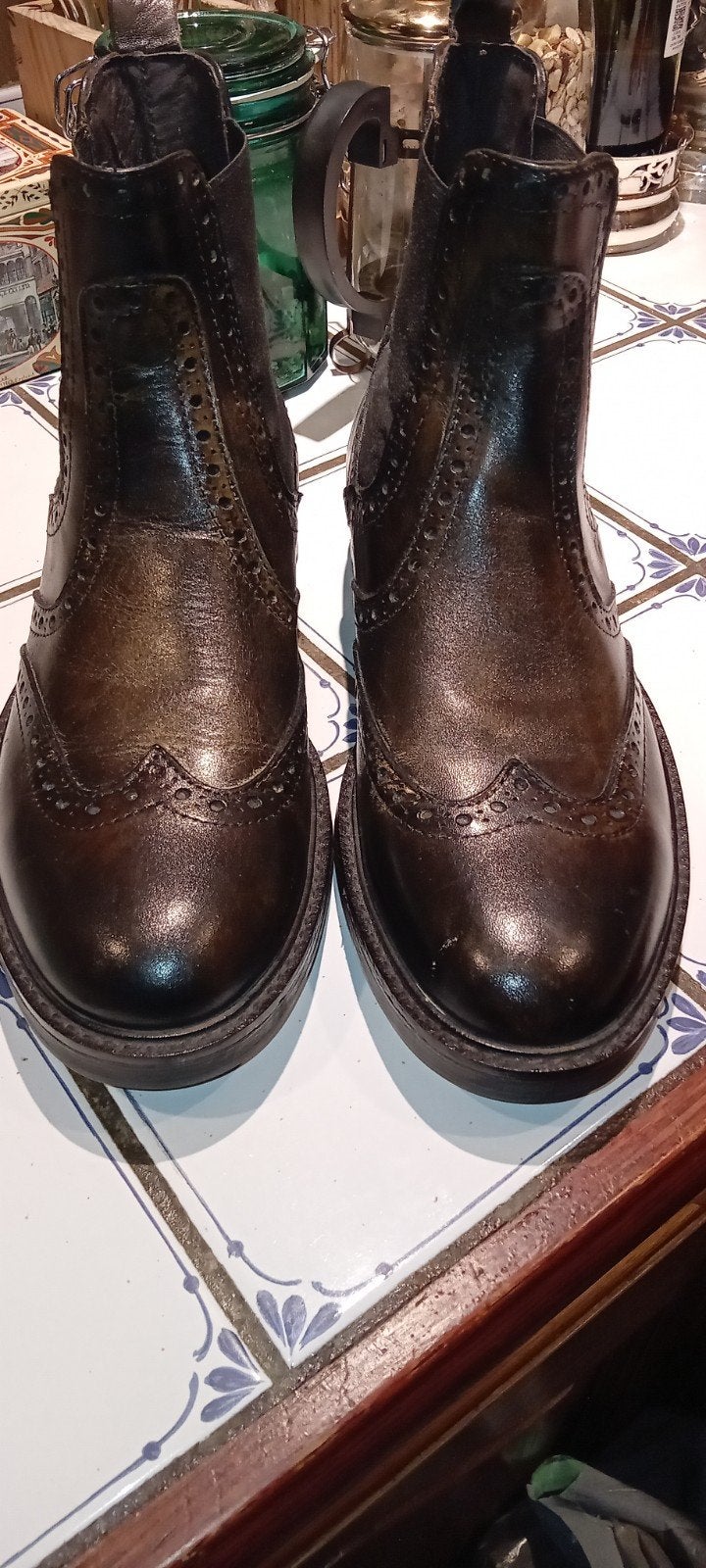 bottines Trussardi taille 8.5, Vêtements | Hommes, Neuf, Enlèvement ou Envoi, Brun, Trussardi