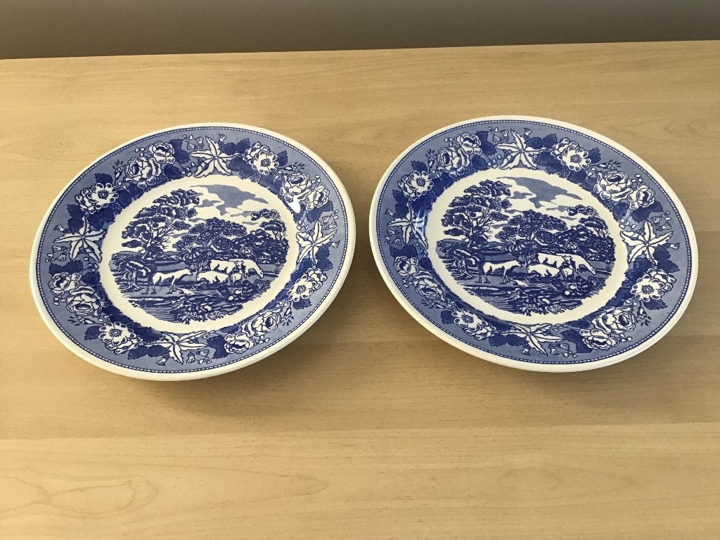 2 x Sierbord : Swiss landscape., Ophalen of Verzenden