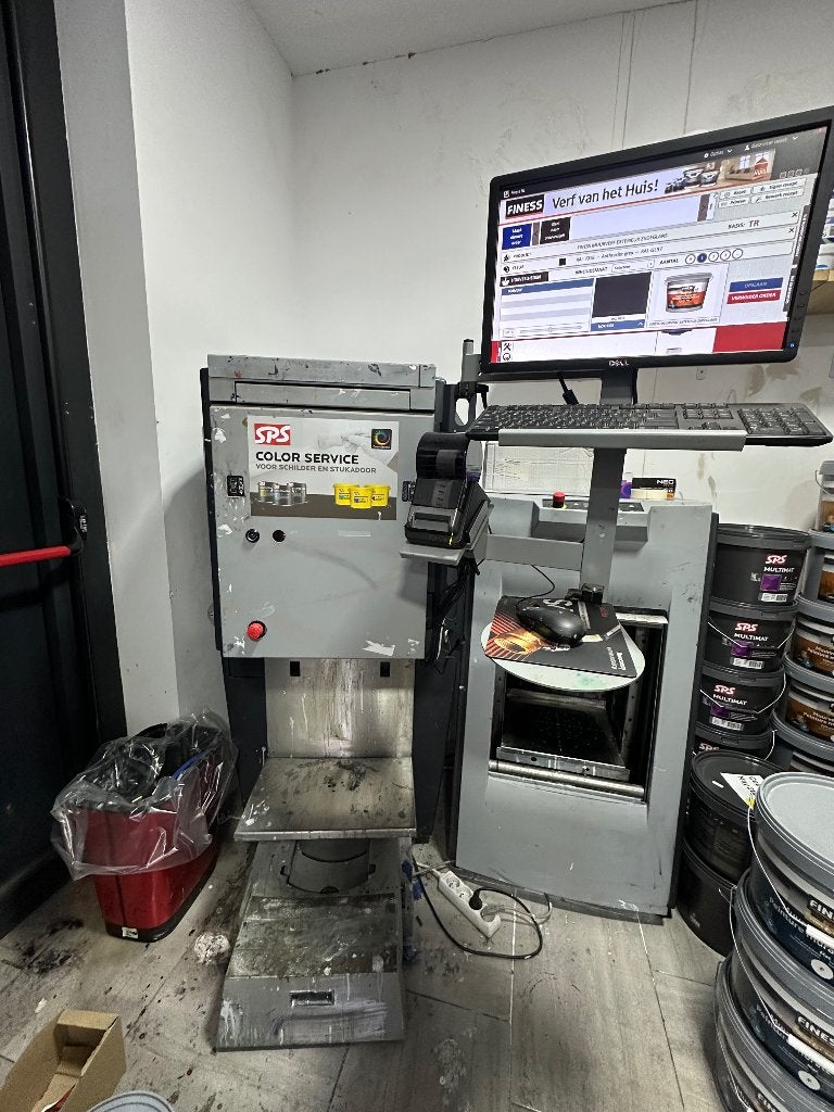 Verfmengmachine, Bricolage & Construction, Peinture, Vernis & Laque, Enlèvement ou Envoi, Utilisé